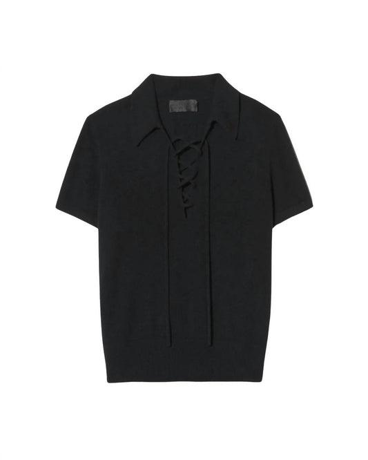 Nili Lotan - Magdalena Short Sleeve Sweater