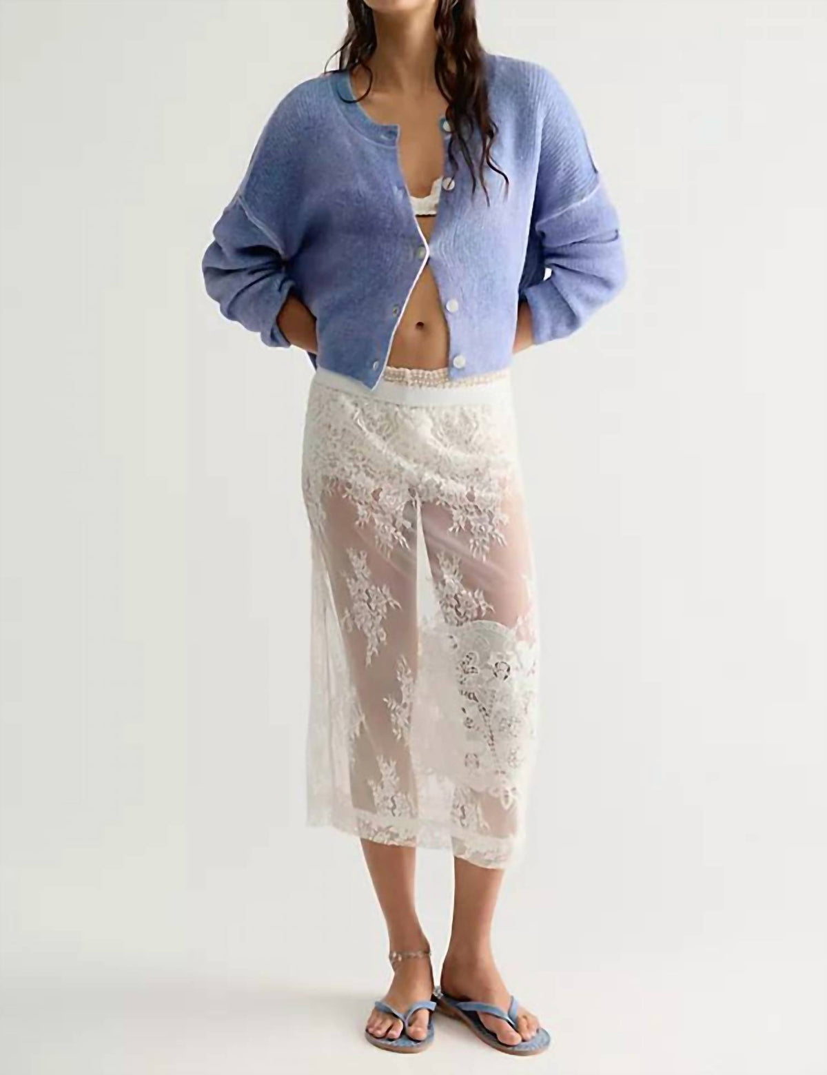 Free People - Ottilie Softspun Ribbed Knit Cardigan