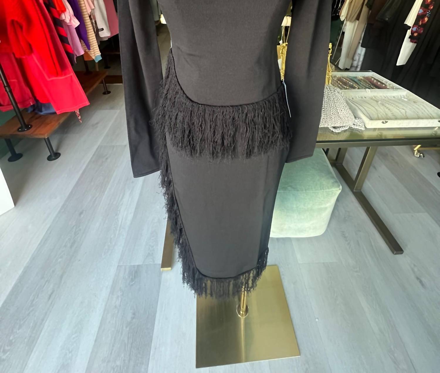 Ciebon - Women's Fringe Knit Top