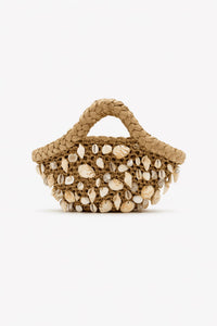 Simon Miller - Women's Shelly Raffia Crossbody Bag With Seashells