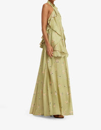 Leo Lin - Anne Ruffled Maxi Dress