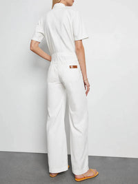 Rivet Utility - Pre-loved Girlfriend Denim Jumpsuit