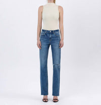 Vervet By Flying Monkey - Paris High Rise Straight Leg Jeans