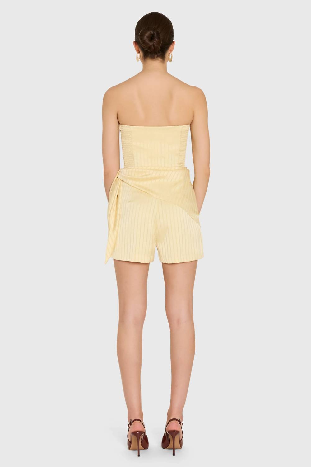 Amanda Uprichard - Cheryl Strapless Romper