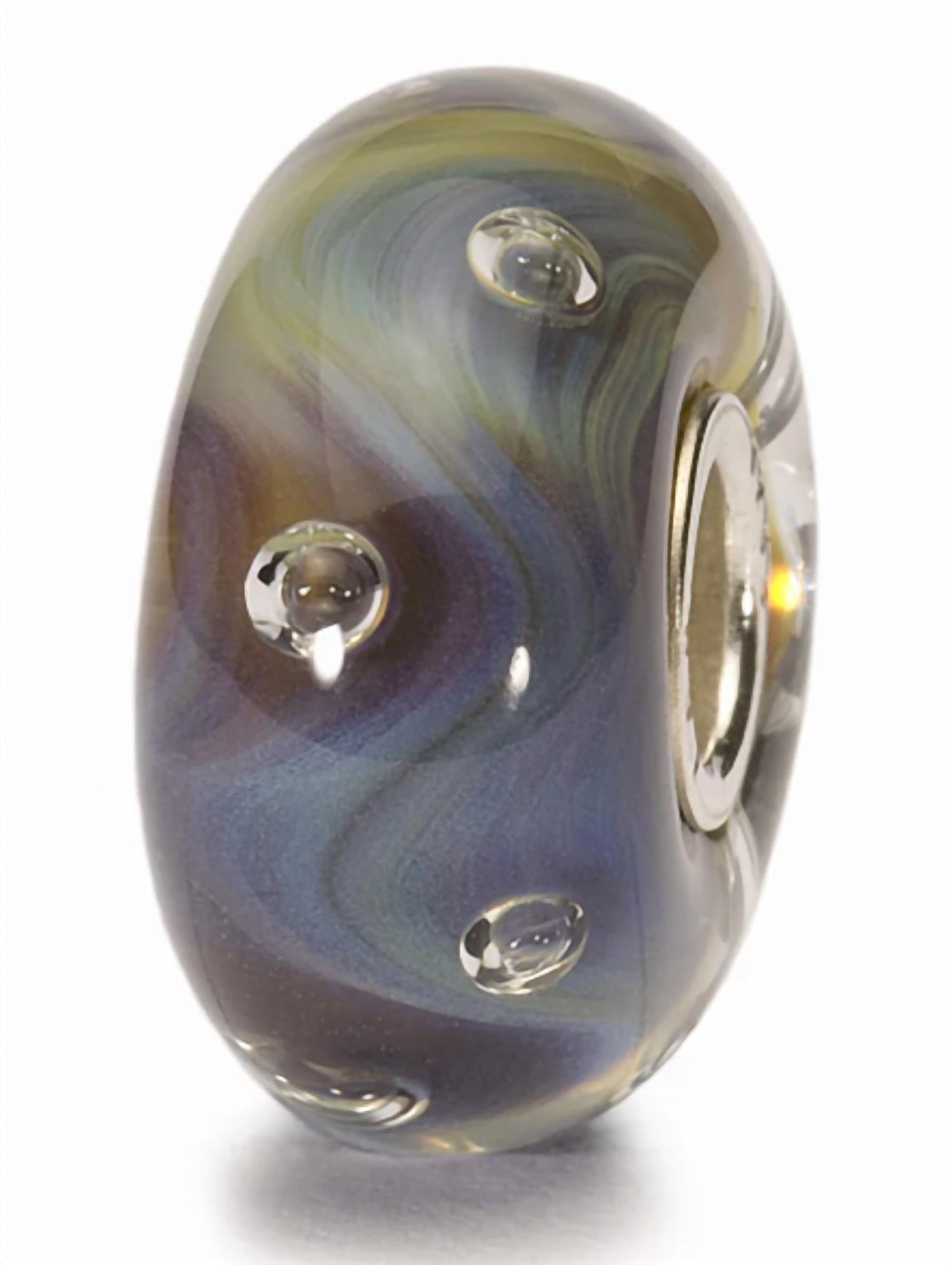 Trollbeads - Women's Azure Bubbles Glass Bead Charm