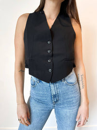 Wisteria Lane - Monica Cross Back Tailored Vest