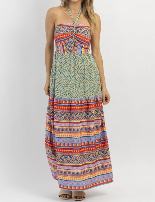 KAHUNA HALTER MAXI DRESS