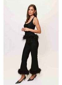 Hutch - Rizzo Feather Hem Tank Top