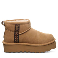 BEARPAW Women's Retro October Boot in beige - women's shoe