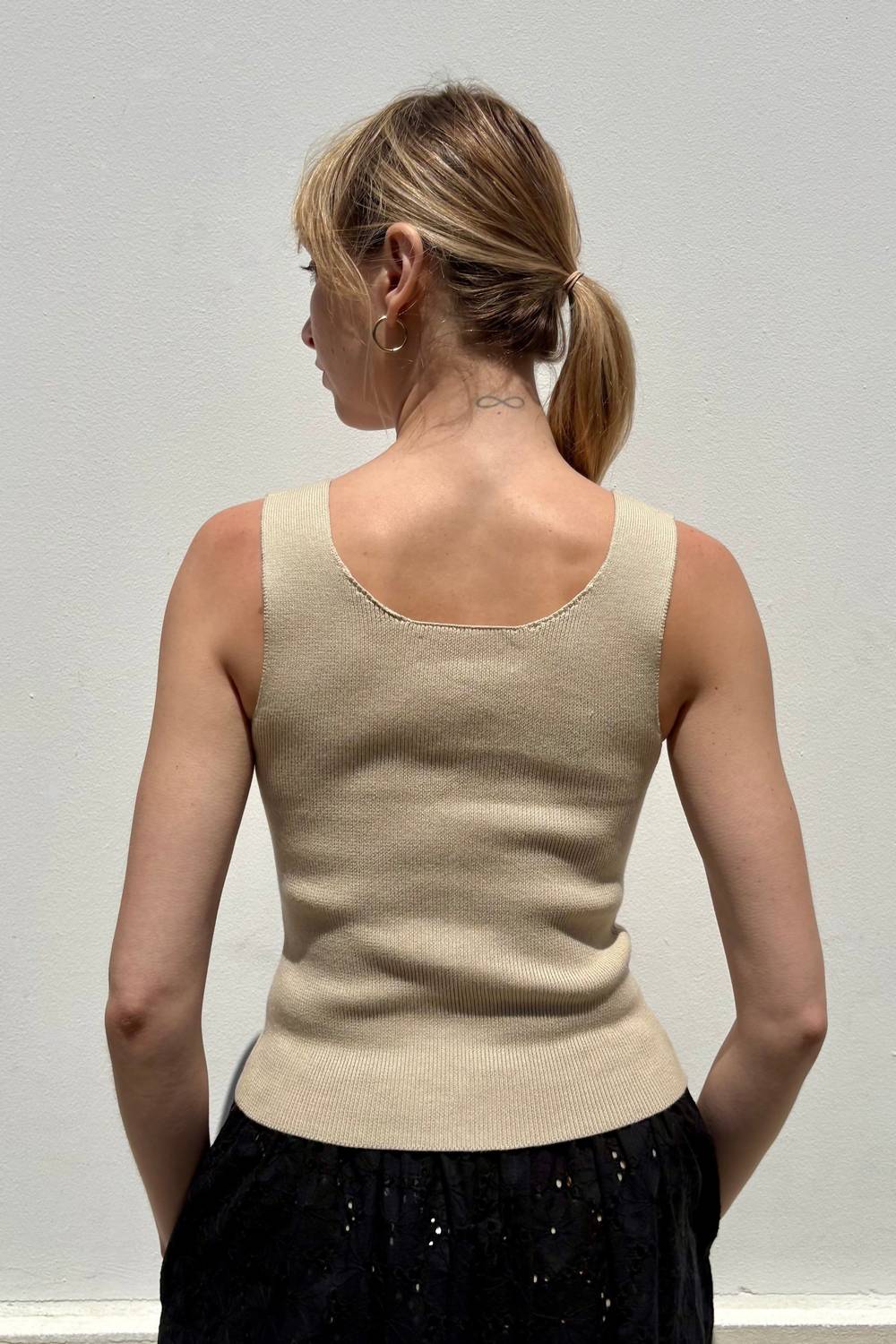 Rose Velvet - Katie Pima Cotton Tank Top
