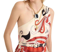La Doublej - Phoenix Placee Silk Twill Roy Dress