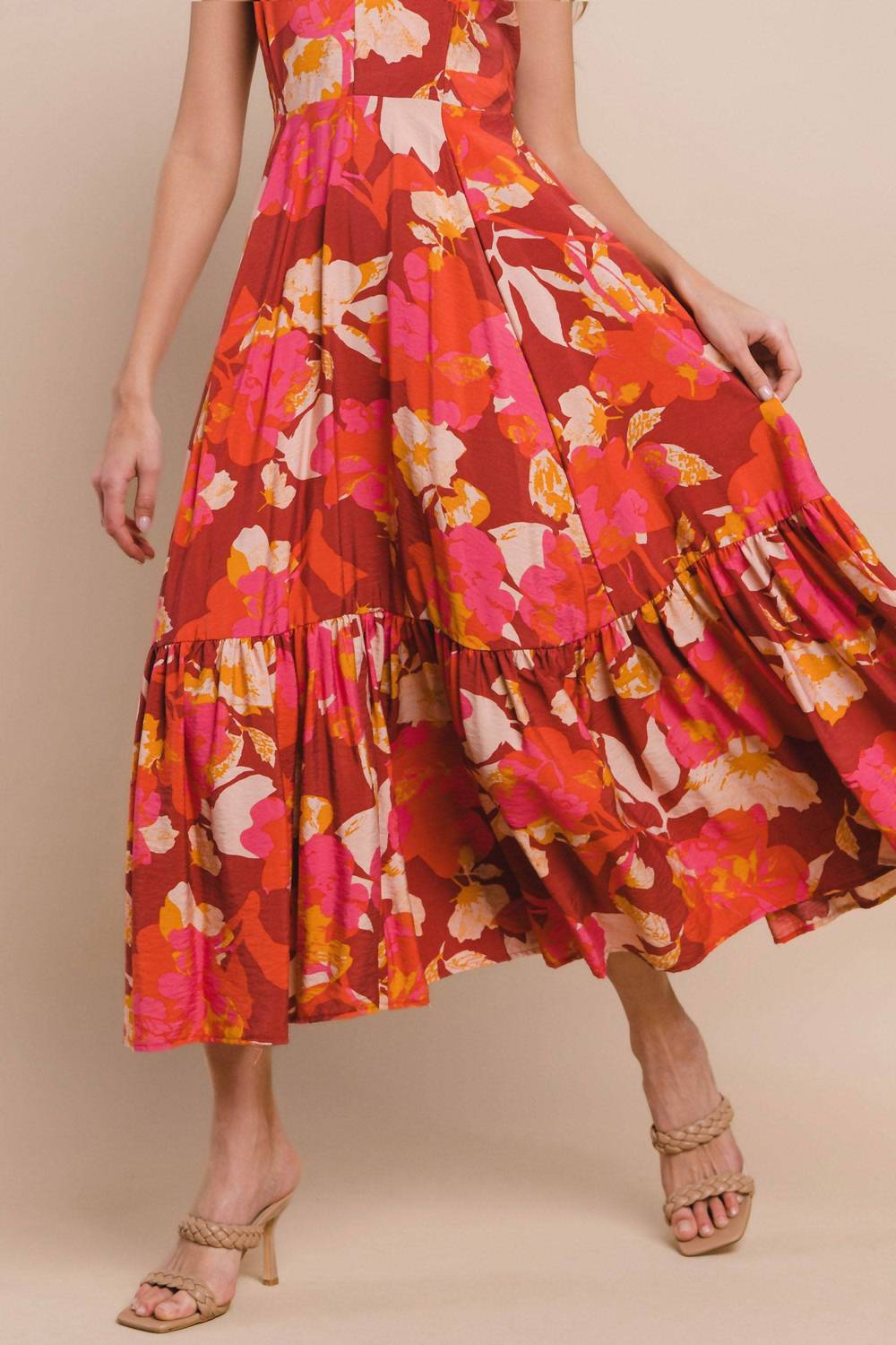 Wisteria Lane - Floral Midi Dress