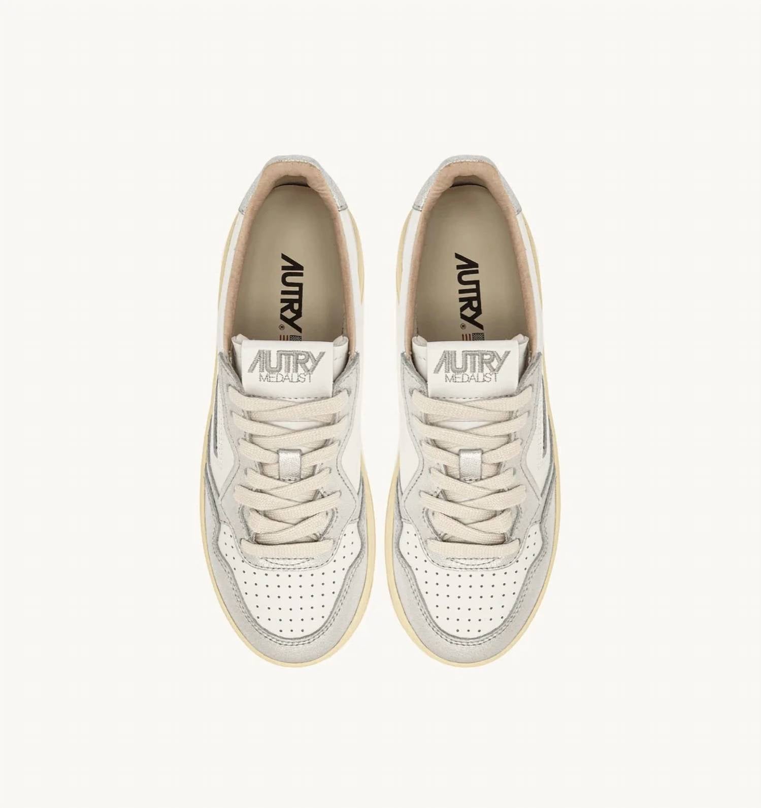 Autry - Women's Medalist Platform Leather Sneakers