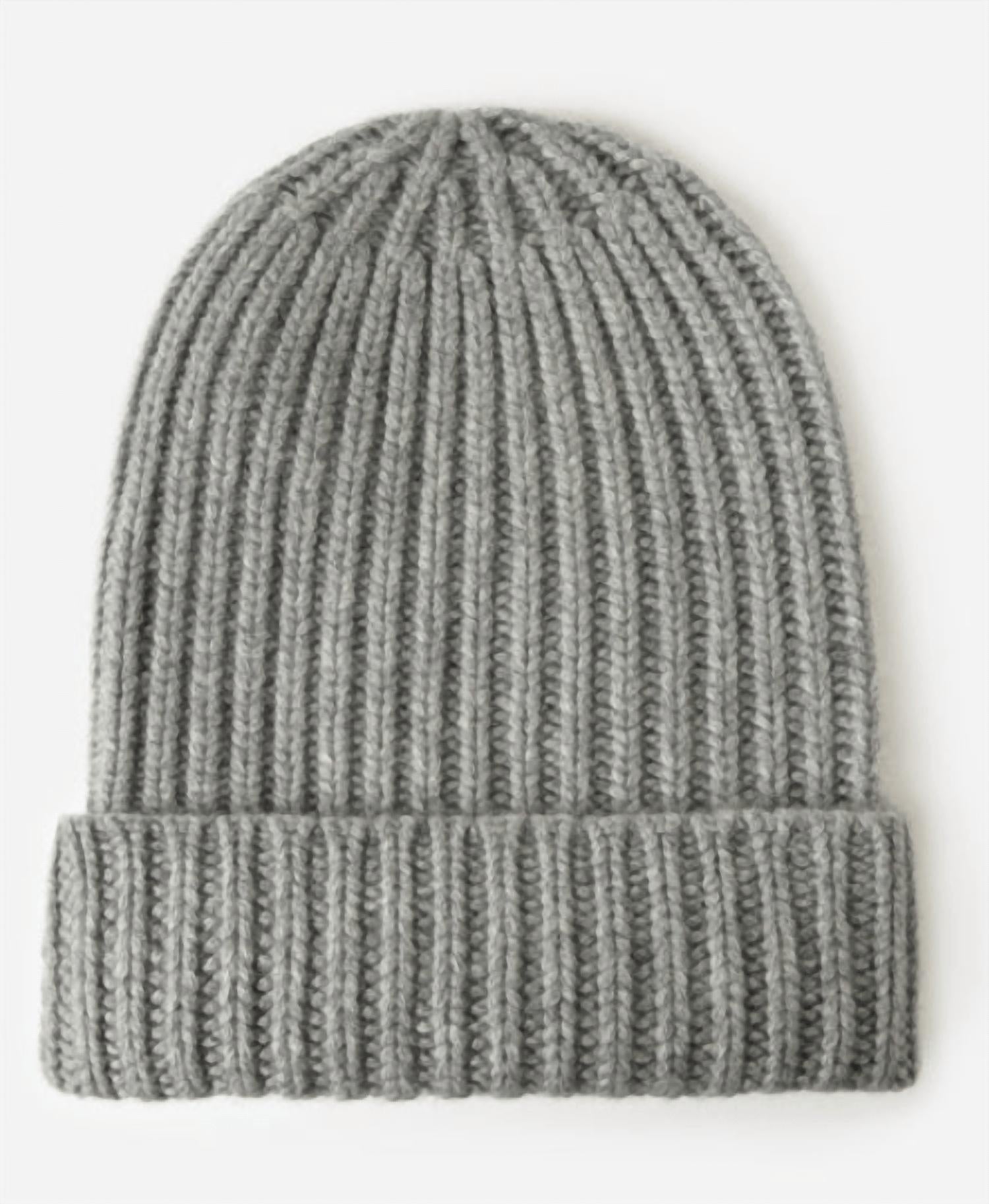 Hurray Women's Cashmere Sailor Beanie in husky - women's hat