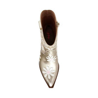 Betsey Johnson - Women's Disco Daisy Faux Leather Booties