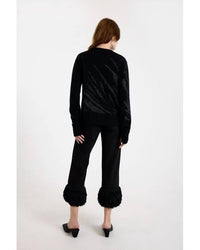 Brodie Cashmere - Hot Fix Zebra Cashmere Crew Neck Jumper Sweater