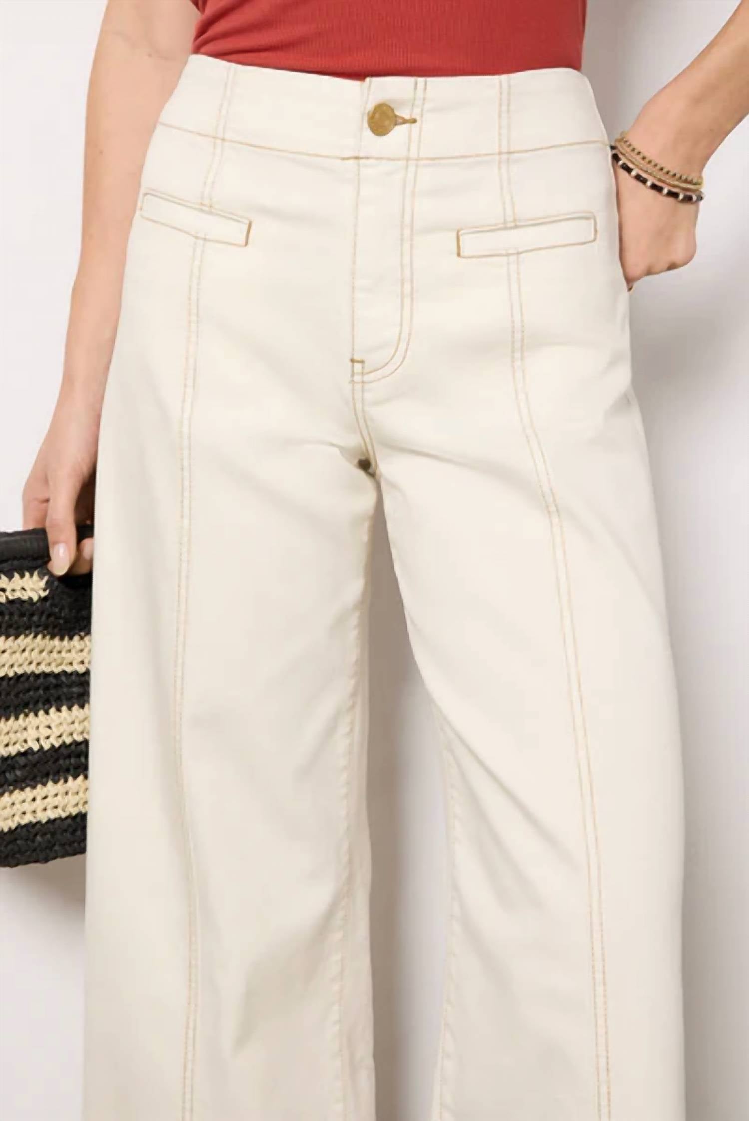 Kut From The Kloth - Meg Wide Leg with Contrast Stitch Jeans