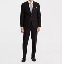 Nautica - Modern Fit Bi-stretch Pinstripe Suit Jacket And Pants
