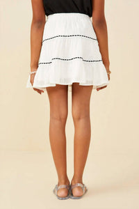 Hayden La - Girls Ribbon Trimmed Skirt