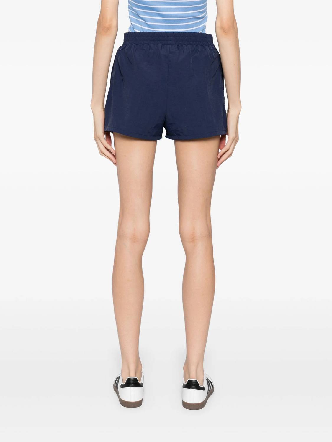 Sporty And Rich - Track Stripe Logo Shorts