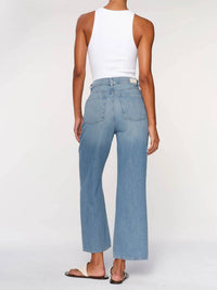 Dl1961 - Women'S - Hepburn Wide Leg High Rise Ankle Jeans
