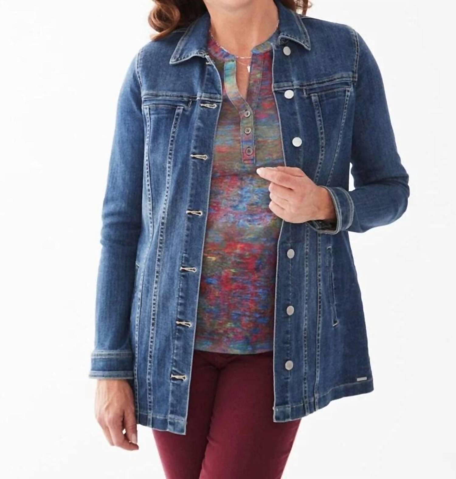 Fdj - Melody Long Sleeve Denim Jacket