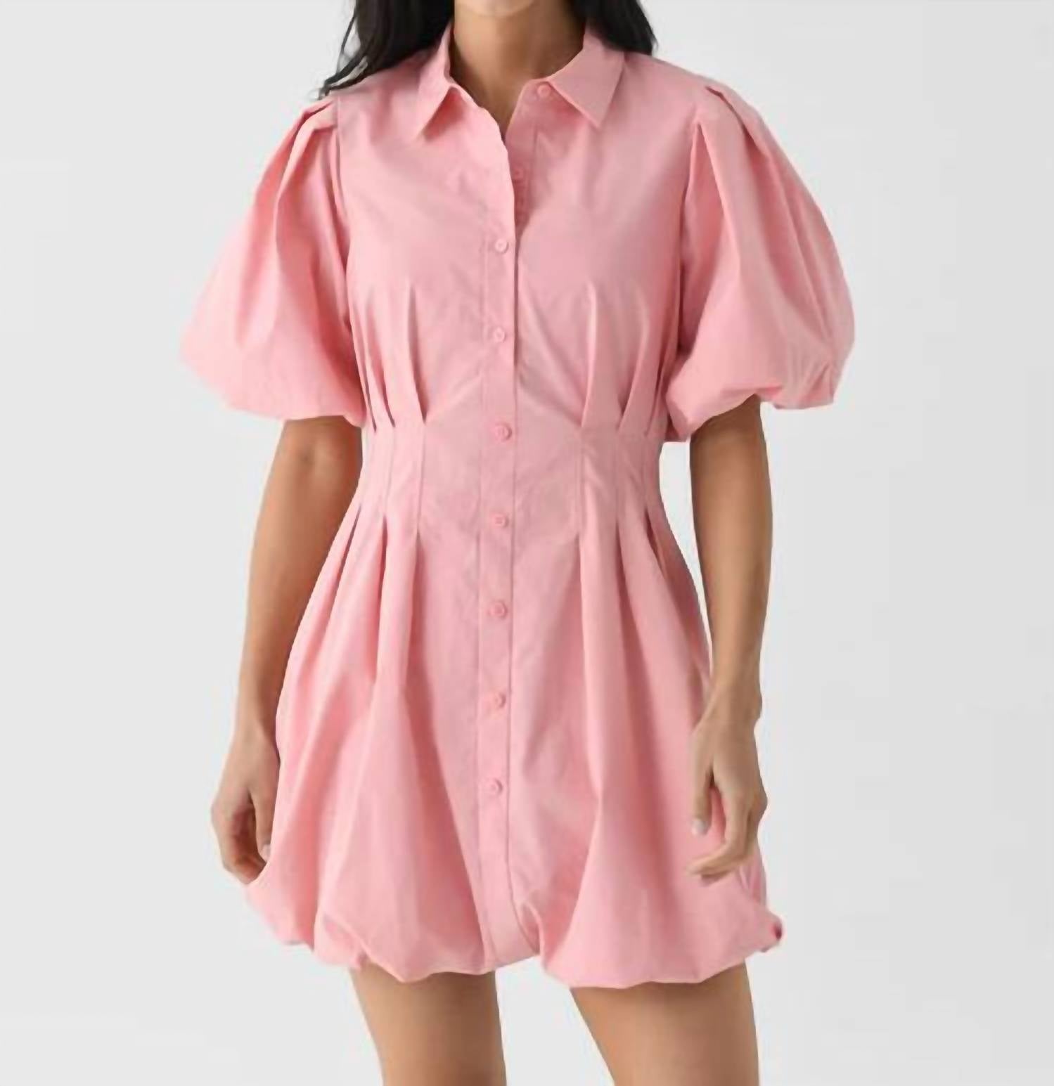 Jonathan Simkhai - CLEO BALLOON MINI DRESS
