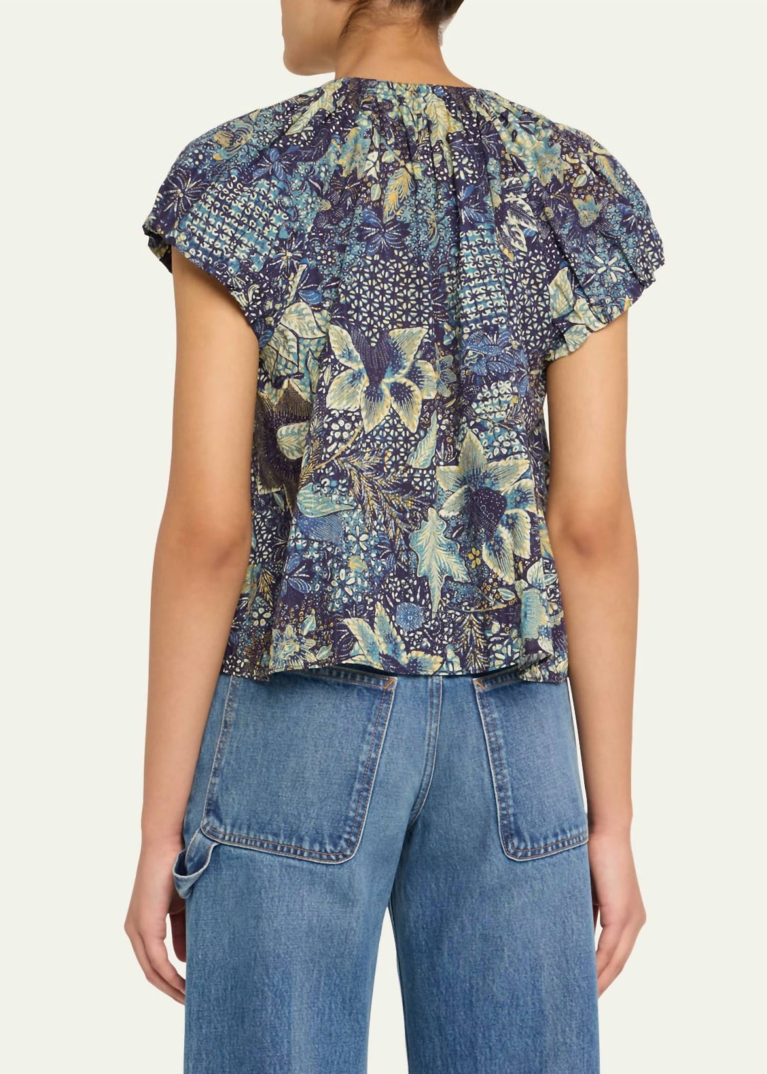 Ulla Johnson - Issa Tie-neck Top