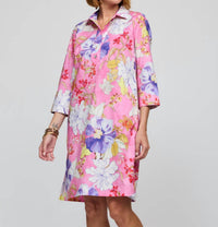 Hinson Wu - 3/4 Sleeve Charlotte Dress