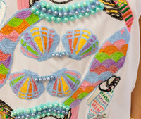 Queen Of Sparkles - Queen Of The Sea Card Tee