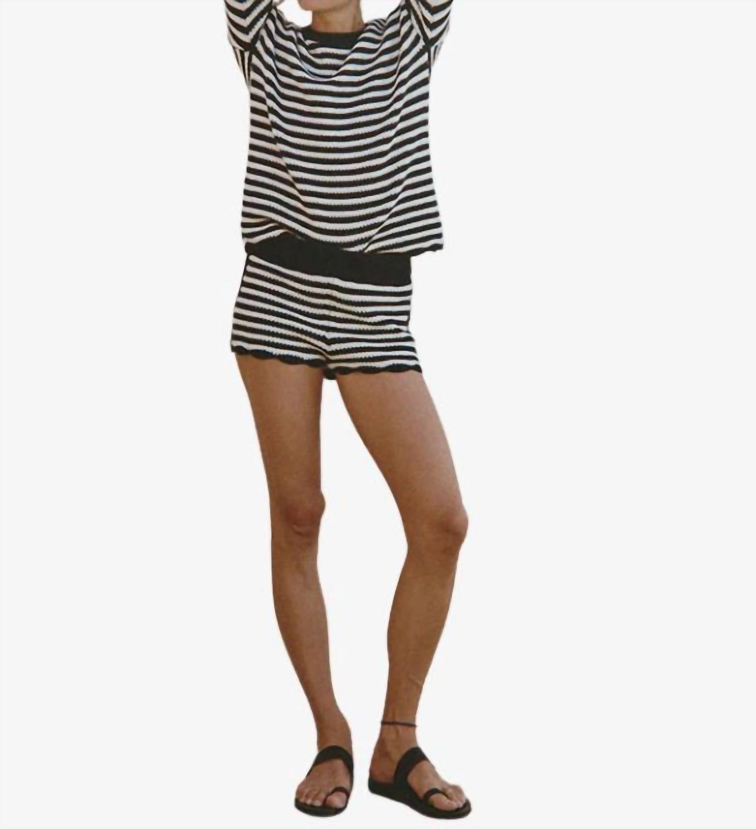 Ciao Lucia - Fava Knit Short