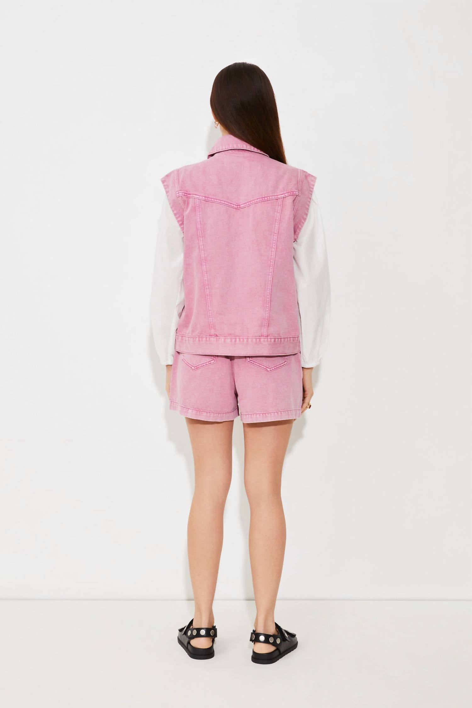 Suncoo - Dido Sleeveless Denim Jacket