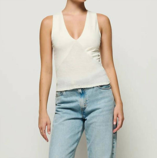 Nation Ltd - Evalina V-neck Tank Top