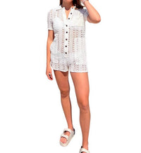 Olivaceous - Oakley Crochet Romper