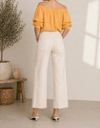 Vervet By Flying Monkey - Driftwood Coast Wide Leg Jeans