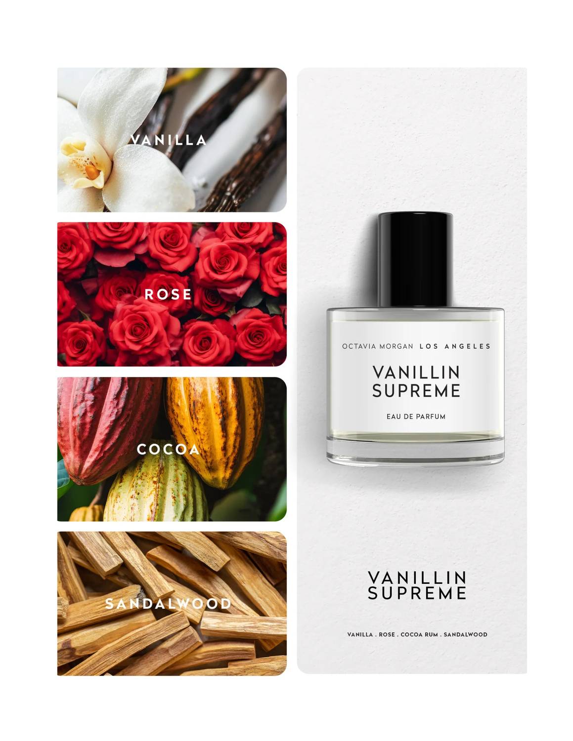 Octavia Morgan - Women's Vanillin Supreme Eau De Parfum - 1.7 Oz