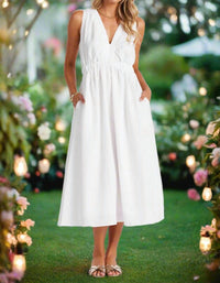 Bishop + Young - Melina Seersucker Midi Dress