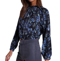 Bella Dahl - Floral Tie Back Smocked Top