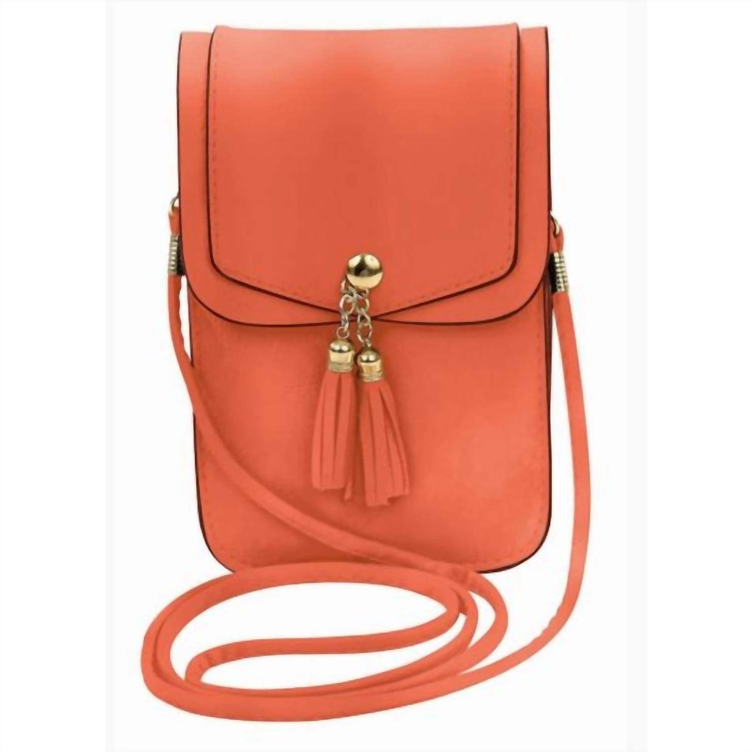 Kaleidoscope Accessories - Touch Screen Tassel Crossbody Phone Bag