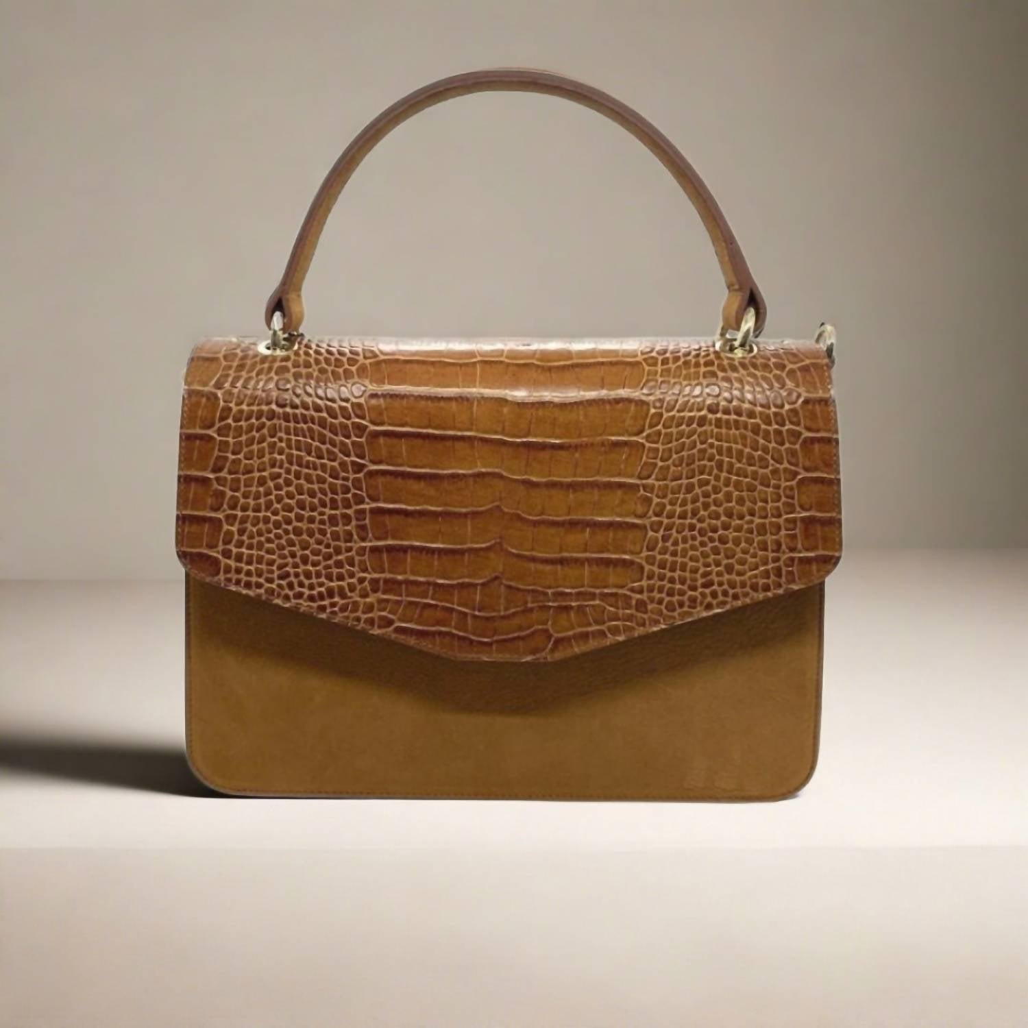Berge - Exotic Flap Leather Bag