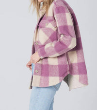 Saltwater Luxe - Long Sleeve Plaid Jacket