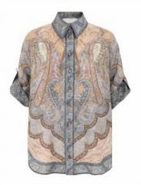 Zimmermann - Wanderlust Short Sleeve Shirt