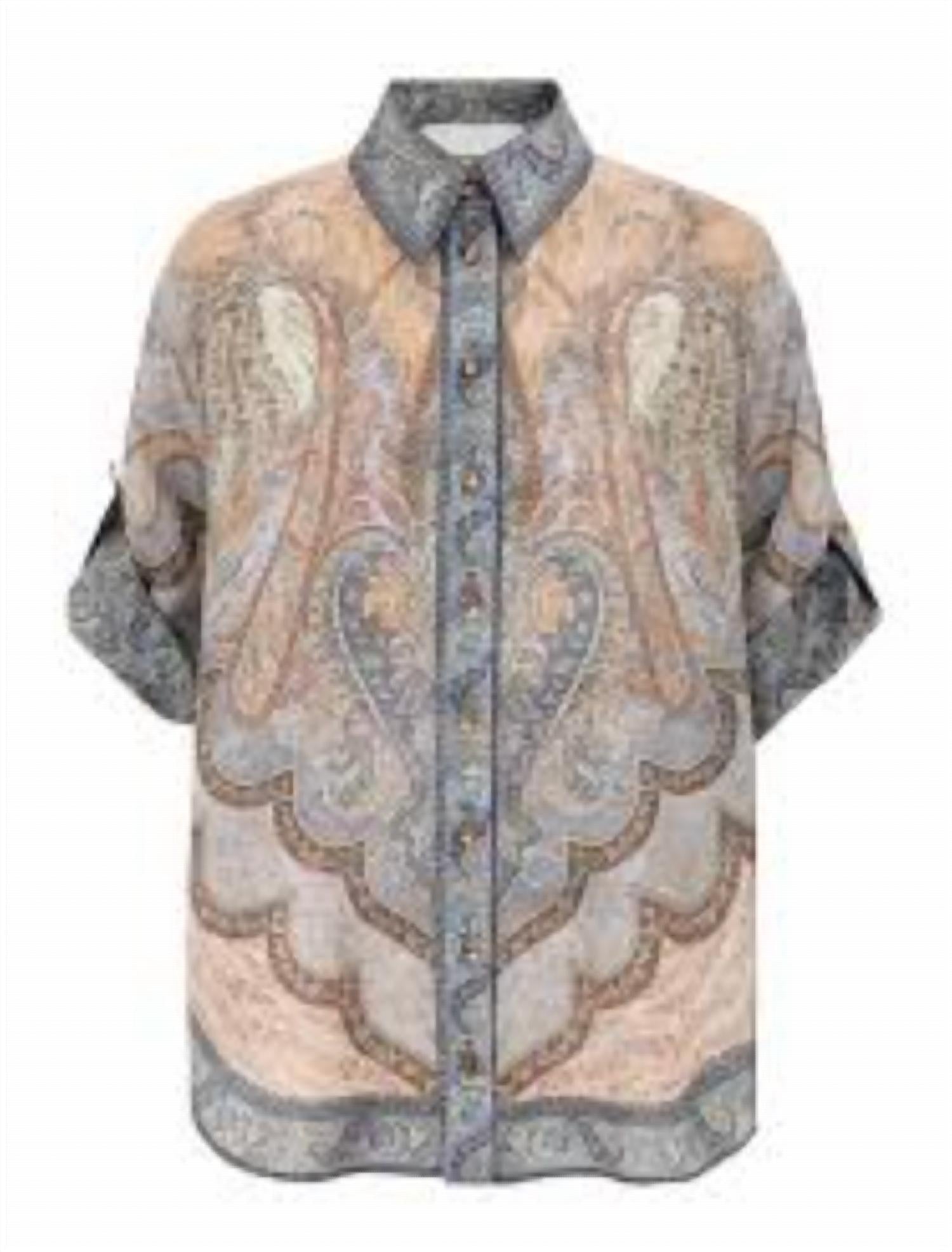 Zimmermann - Wanderlust Short Sleeve Shirt