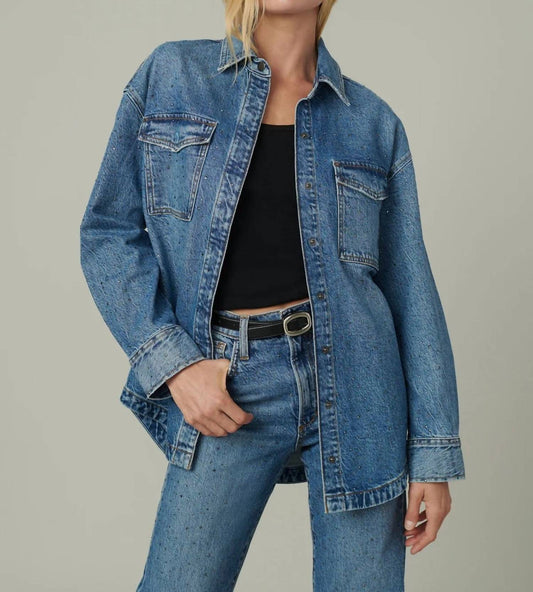 Joe'S Jeans - The Katrina Crystal Shirt Jacket