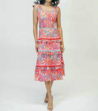Marie By Victoria Dunn - Tropical Trapeze Naomi Dress