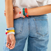 Ink+Alloy - Women's Addison Set Of 3 Stretch Bracelets