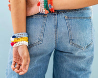 Ink+Alloy - Women's Addison Set Of 3 Stretch Bracelets
