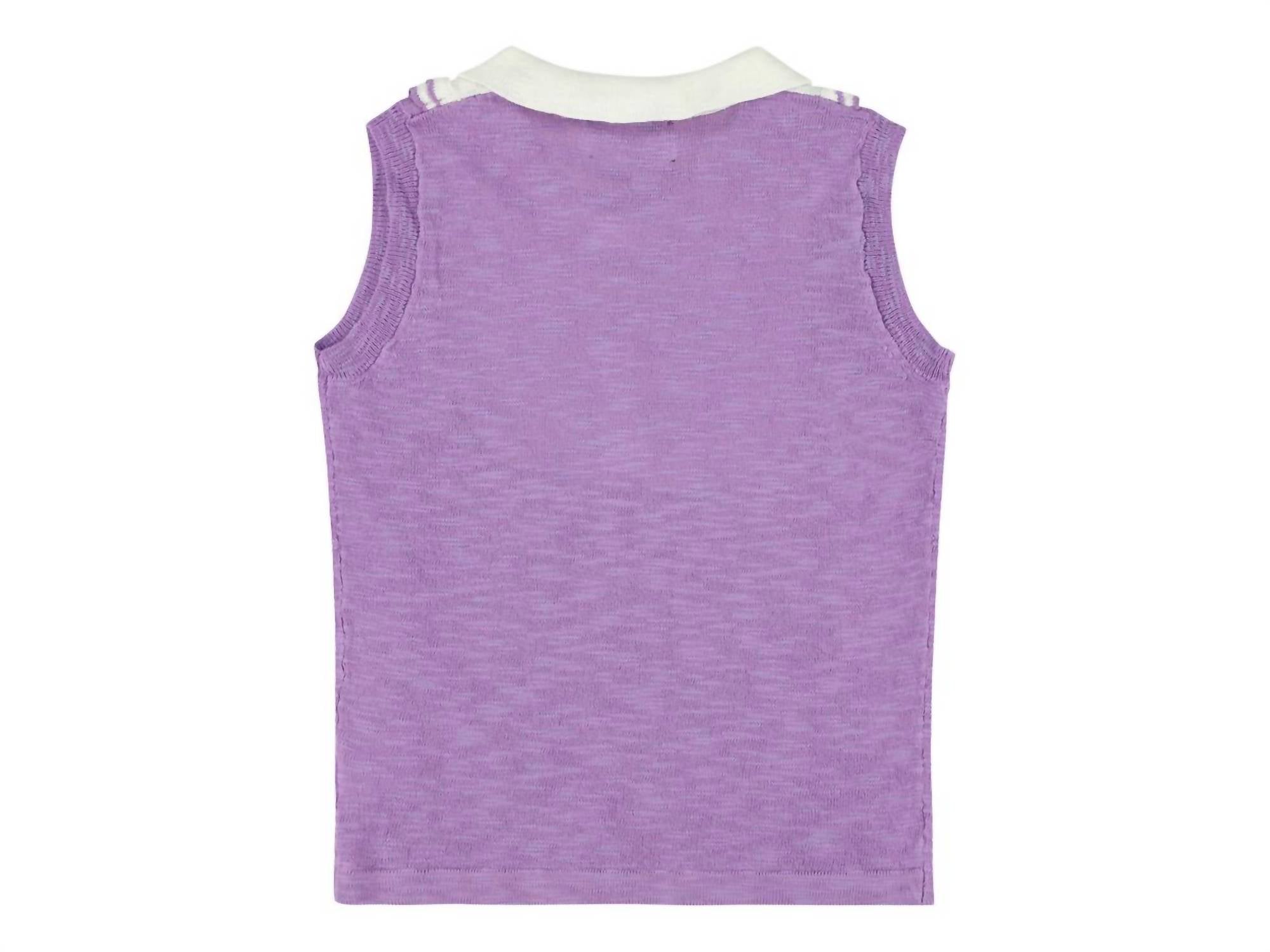 Morley - Girl's Suzan Cricket Sleeveless Cardigan