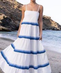 Oliphant - Smocked Back Maxi Dress