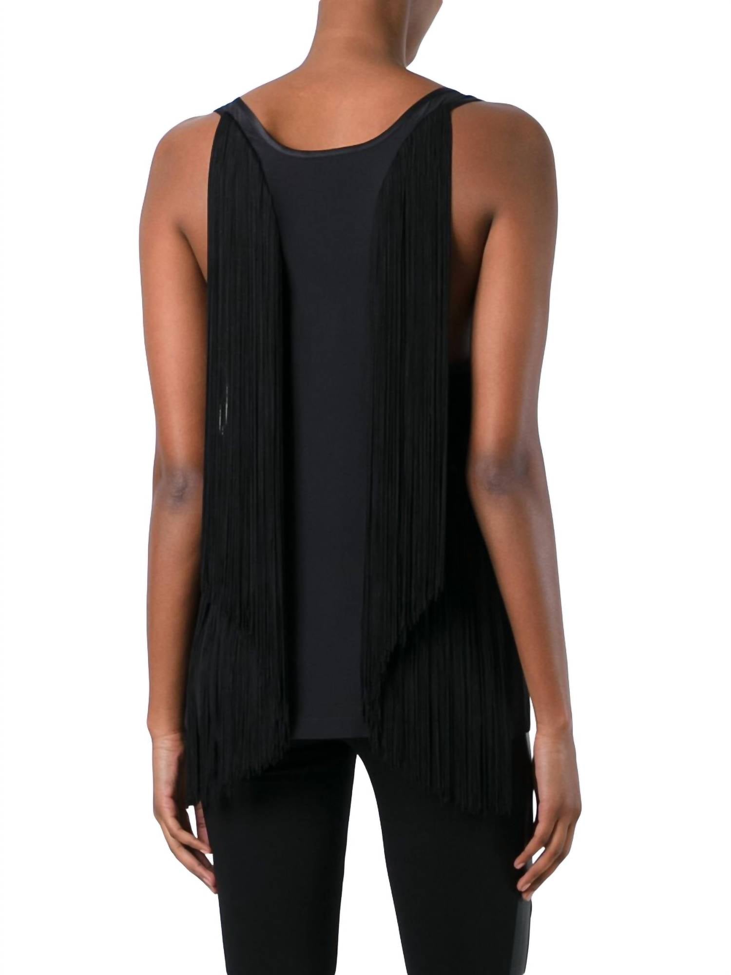 Silk Fringe Top